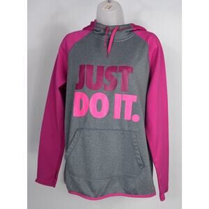 Women’s Large Nike JDI Hoodie Pullover Hoodie Pink Retired RN#58323